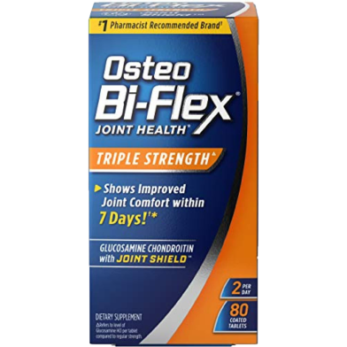 Osteo Bi-Flex Triple Strength Glucosamine Chondroitin 80 Coated Tablets image