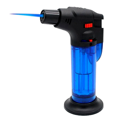 Outdoor BBQ Windproof Refillable Jet Torch Lighter Gas Flame - 1pcs image