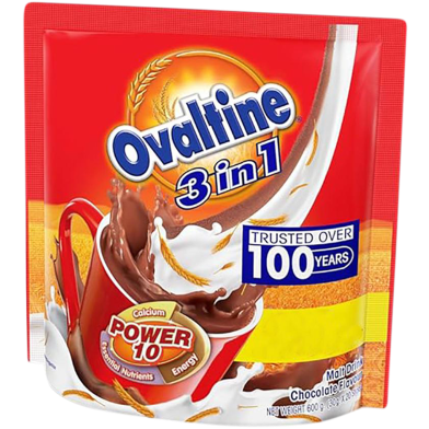 Ovaltine Ready M.Malt B.Chocolate D Powder 3 in1 pack 29gm image