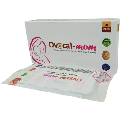Ovocal-Mom Tablet 10'S Strip image