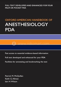Oxford American Handbook of Anesthesiology PDA image