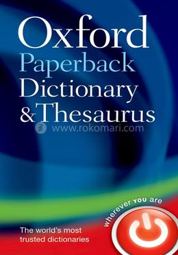 Oxford Paperback dictionary Thesaurus image