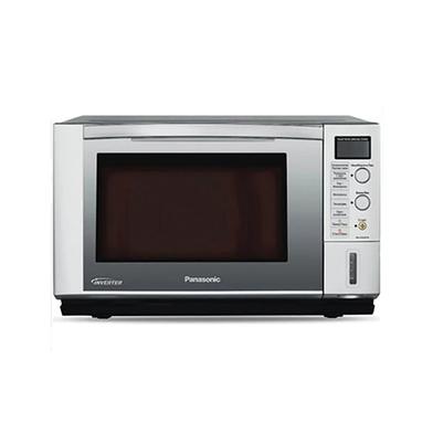 PANASONIC NN-GS597M Inverter Micro Oven 25L Convection, Steam, Grill, Baking Black and Silver image