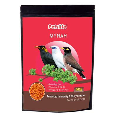 PETSLIFE Mynah Bird Food 400g image