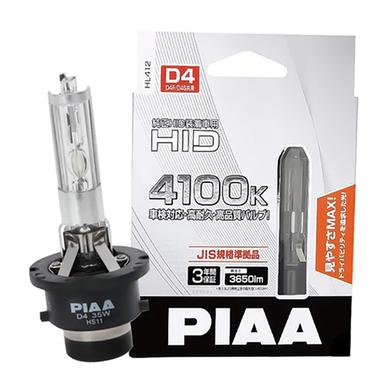 PIAA HID 4100K Bulb HL412 D4R/D4S (Toyota Premio- NZT240,NZT260, Allion- NZT240,NZT260, Axio- NZE141,NZE144, NZE161,164,NRE161, Axio HV- NKE165, Fielder- NZE141G,144G,NZE161G,164G More) image