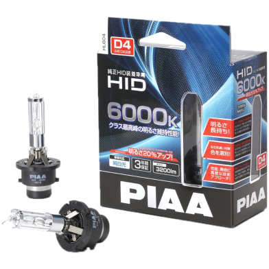 PIAA HID 6000K Bulb HL604 D4R/D4S image