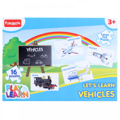 Funskool Play and Learn Transport Puzzle image