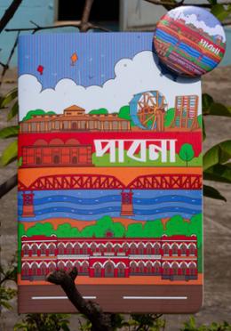 Pabna Notebook with Badge image