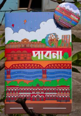 Pabna Notebook with Badge and Bag image