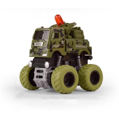 Pack Friction Powered Toy Cars Push And Go Vehicles Engineering Car Military Car Fire Truck Monsters Truck Toys Boys Gift image
