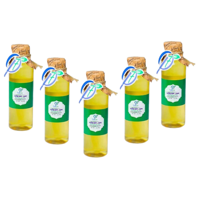 Pack Of Five Virgin Coconut Oil (200 ml x 5) image