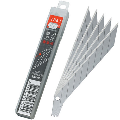 Pack of 10 Small 9mm Anti-Cutter Blades image
