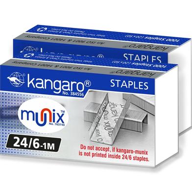 Kangaro 24/6 Staple Pin 2 Pack image