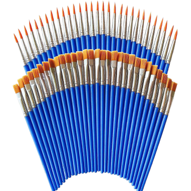 Painting Brushes (Different Size) - 12pcs image