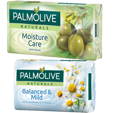 Palmolive Moisture Care Plus Mild With Vitamin E COMBO Soap 90 gm Plus 90 gm Turkey image