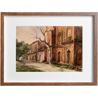 Panam City Watercolor Landscape - (27x20)inches image