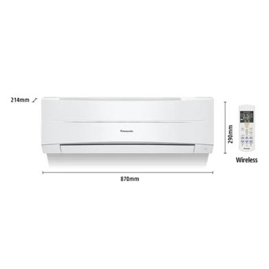 Panasonic 1.0HP Single Split Air Conditioner CS-PC9QKH image