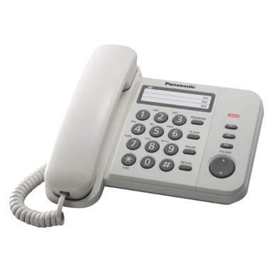 Panasonic Corded Landline Phone KX-TS560MX (White) image