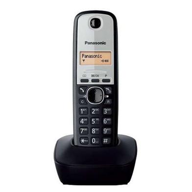 Panasonic Dect Cordless Black Phone Set KX-TG1911 image