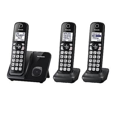 Panasonic Expandable Cordless Phone KX-TGD513 (Black) image