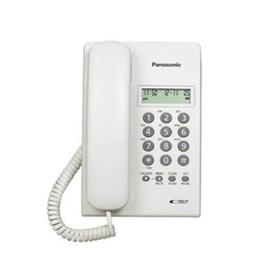 Panasonic KX-TSC60SXB Corded Landline Phone With Caller ID (Black) image