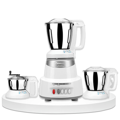 Panasonic - MX-AV325 Mixer Grinder (3 Jar) Marbel Silver, 1500W image