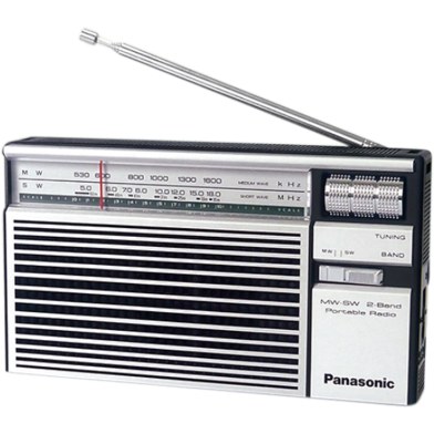 Panasonic R-218DD MW/SW 2 Band Portable Radio image