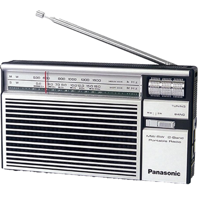 Panasonic R-218DD MW/SW 2 Band Portable Radio image