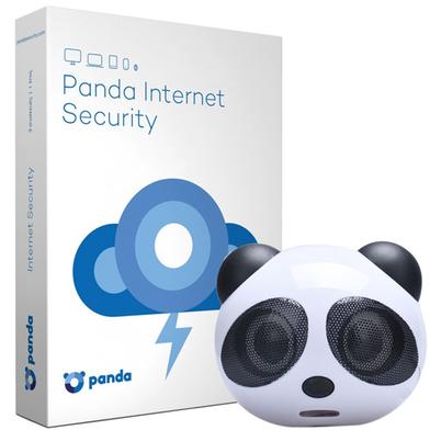 Panda Internet Security 3 User 1 Year (With Golden Field Panda Speaker Free) image