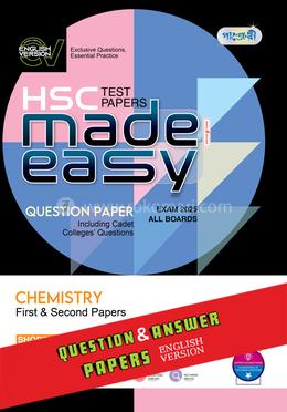 Panjeree Chemistry First and Second Test Papers Made Easy (Question o Answer Paper) - English Version - HSC 2025