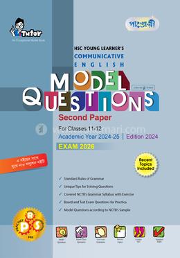 Panjeree HSC Young Learner's Communicative English Model Questions Second Paper With Solution - Class 11-12 image