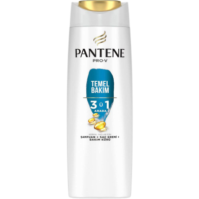 Pantene 2 in 1 Arada Temel Bakim Shampoo 200 ml image