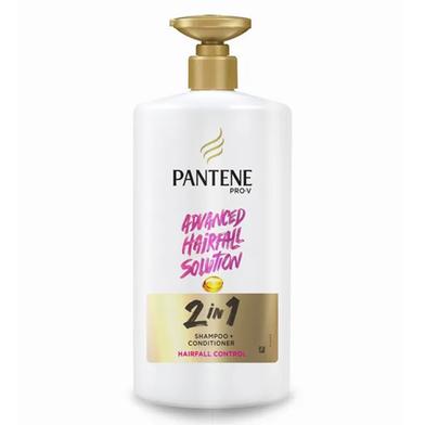 Pantene Advanced Hair Fall Solution 2 in 1 Anti - Hair Fall Shampoo And Conditioner for Women 1 L image