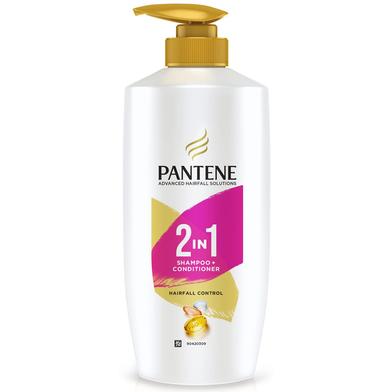 Pantene Advanced Hairfall Solution 2in1 Anti-Hairfall Shampoo and Conditioner for Women 650ML image