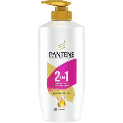 Pantene Hairfall Control 2 in 1 HFC Shampoo and Conditioner 1000 ml image