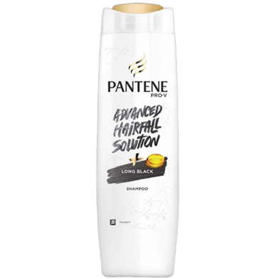 Pantene Long Black Shampoo 340ml image