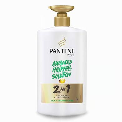 Pantene Silky Smooth Care 2in1 Shampoo and Conditioner 1ltr image