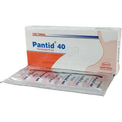 Pantid 20 mg 14's Strip Tablet image