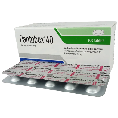 Pantobex 40mg 10's Strip Tablets image