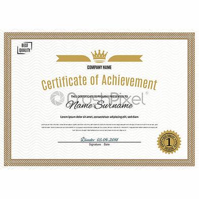 PaperTree Laid Brilliant White Certificate Paper- 10 PCS image