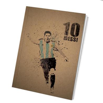 PaperTree Vintage Note Book Drawing Sketch Pad- Lionel Messi [Celebration Goal ] image