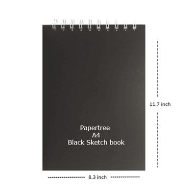 Paper Tree Black Sketch Book A4 image