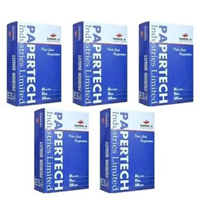 Papertech 80 GSM A4 Offset Paper 5 Ream