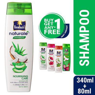 Parachute Naturale Shampoo Nourishing Care 340ml (80ml Shampoo Free) image