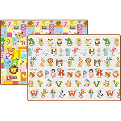 Parklon Double Side Living and Baby Play Mat (Beige-Multi) image