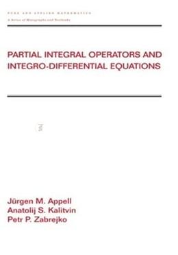 Partial Integral Operators and Integro-Differential Equations