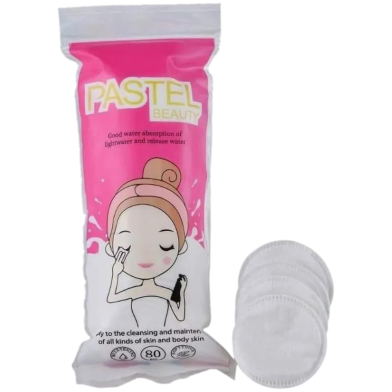 Pastel Beauty Cotton Pad 80pcs image