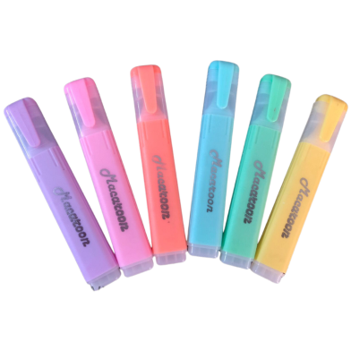 Macaroon colour Highlight Pen 6Pcs image