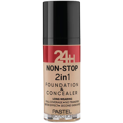 Pastel Profashion 24h Non Stop 2 In1 Foundation And Concealer-606 image