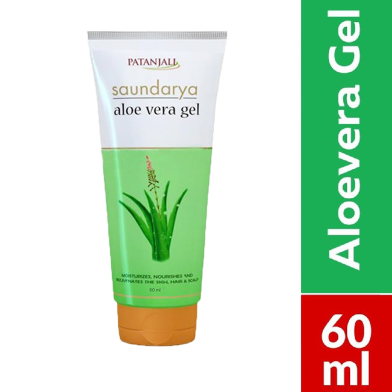 Patanjali Saundarya Aloe Vera Face Gel - 60 ml image